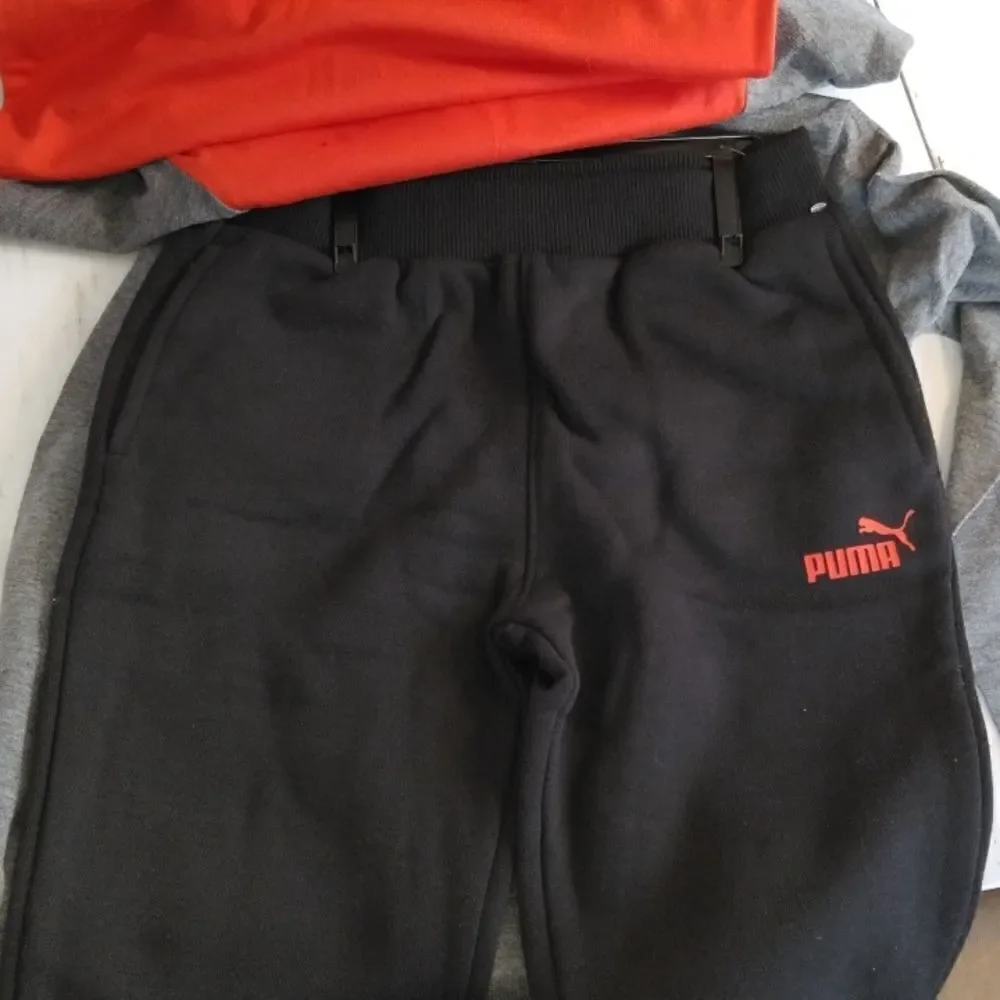 Boy's 3 Piece Puma Pants Shirt Active Wear Set Size XS 5/6 - Picture 6 of 7